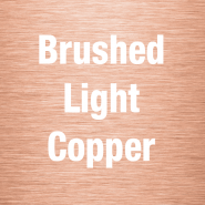 Brushed Light Copper Straight Edge Trim ESA category